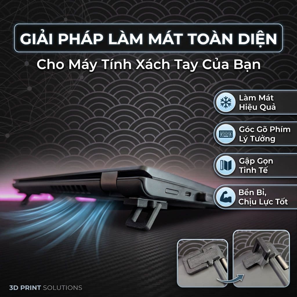 Đế Đỡ Laptop Dạng Gập Thông Minh